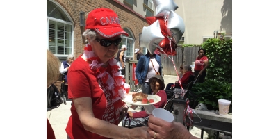 Canada Day celebrations with Retirement Suites By The Lake