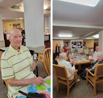 Getting crafty at the Arbourside Court Residence on SeniorCareAccess.com
